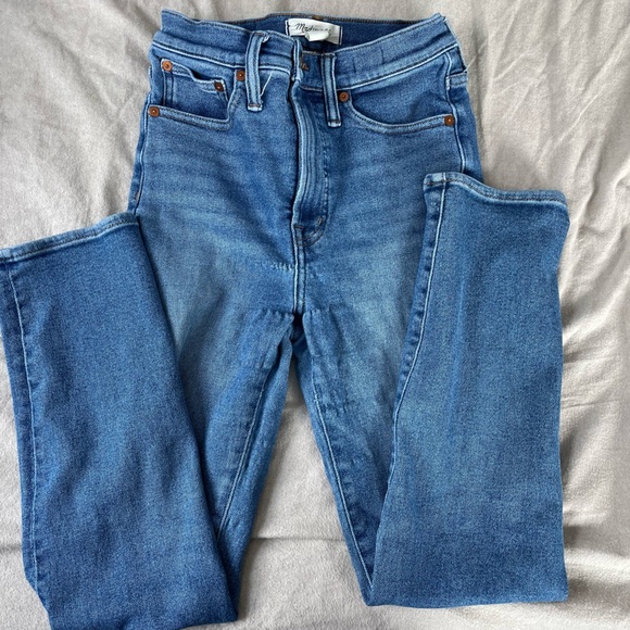 Madewell The Perfect Vintage Wide Leg Denim Jean Womens 25 Blue Please Read - Picture 10 of 10